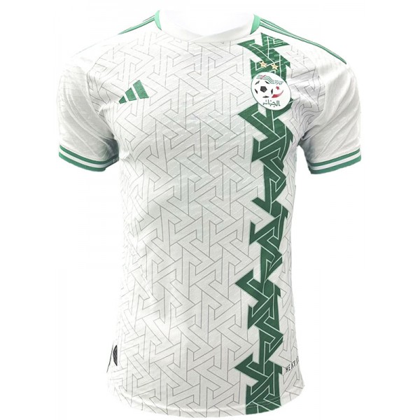 Algeria maillot de football version joueur uniforme de football kit de football pour hommes hauts de sport chemise blanche 2024